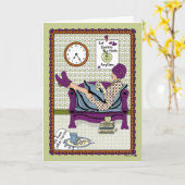 VOER UW MIND_A_Greeting AAN Kaart (Gele Bloem)