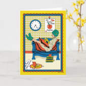 VOER UW MIND_B_Greeting AAN Kaart (Gele Bloem)