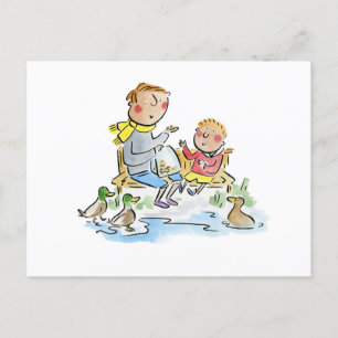 voereenden briefkaart