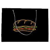 Voering voor sandwich groot cadeauzakje (Achterkant)