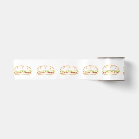 Voering voor sandwich satijnen lint (Voorkant)