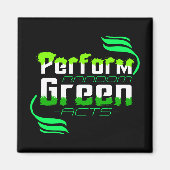 Voert Random Green Acts Climate Action uit Magneet (Voorkant)