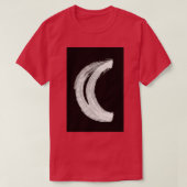 Voert Symbolen Solar System 0005 Moon Inverted uit T-shirt (Design voorkant)