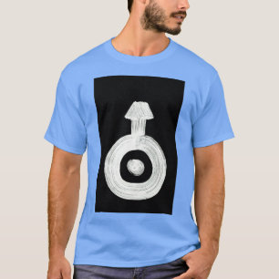 Voert Symbolen Solar System 0009 Uranus Inverted u T-shirt