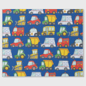 voertuig cadeaupapier (Vlak)