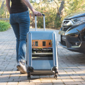 Voertuig van afvalcontainerverhuurbedrijf advertee sticker (Koffer Insitu)