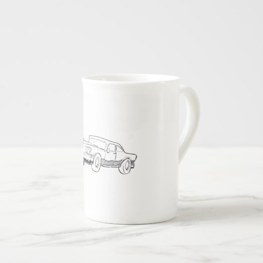 voertuigafbeelding porselein kop (Voorkant rechts)