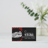 Voertuigdetailing QR-code  Visitekaartje (Staand voorkant)