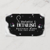 Voertuigdetails QR-code Visitekaartje (Voorkant)