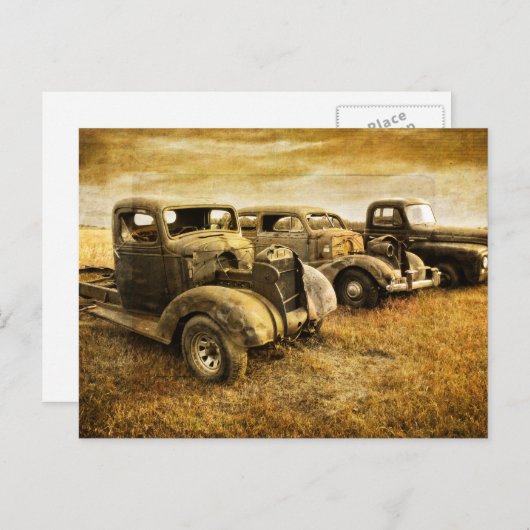 voertuigen briefkaart (Voorkant / Achterkant)