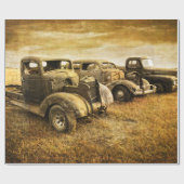 voertuigen cadeaupapier (Vlak)