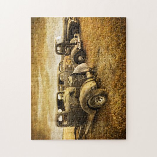  voertuigen legpuzzel (Verticaal)