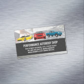 Voertuigen | Mechanische diensten Magnetisch Visitekaartje (Voorbeeld)