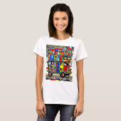 Voertuigen op wielen 7 t-shirt (Voorkant volledig)