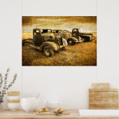  voertuigen poster (Keuken)