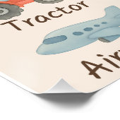 Voertuigen voor kinderen - leuk en educatief vervo perfect poster (Hoek)