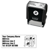 Voertuigreparaties & onderhoud garage  zelfinktende stempel (In situ)