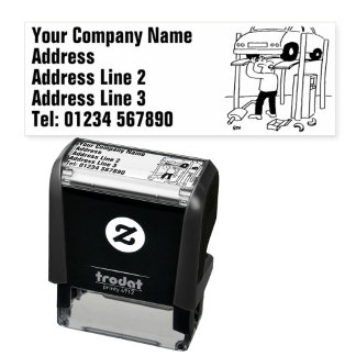 Voertuigreparaties & onderhoud garage zelfinktende stempel