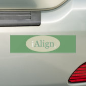 Voertuigsticker uitlijnen bumpersticker (Op auto)