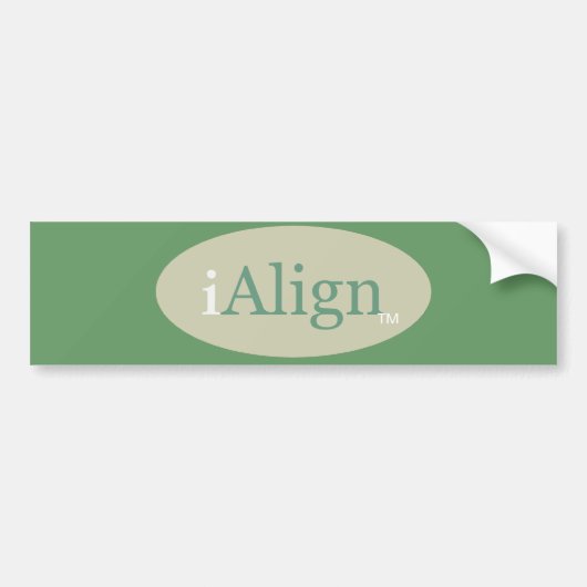 Voertuigsticker uitlijnen bumpersticker (Voorkant)