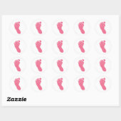 Voet[2].jpg Ronde Sticker (Vel)