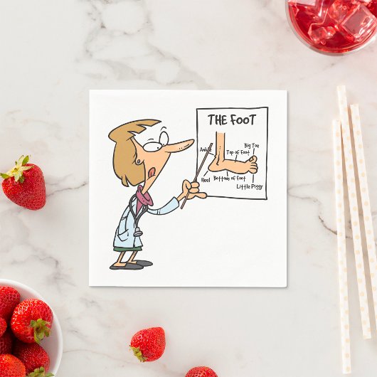 Voet Doctor Papieren servetten