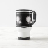 Voet in Mouth (voeg jouw tekst toe) Reisbeker (Voorkant rechts)