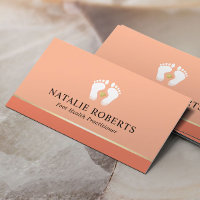 Voet Massage Therapeut Podiatrist Peach Kleur SPA