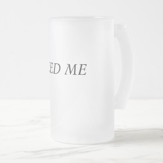 VOET ME MATGLAS BIERPUL (Voorkant rechts)