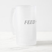 VOET ME MATGLAS BIERPUL (Voorkant links)