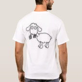 VOET MIJN SCHAPEN T-SHIRT (Achterkant)