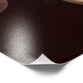 Voet op de remmen foto afdruk (Hoek)