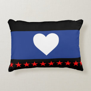 Voet Pride Vlag Accent Kussen