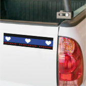 Voet Pride Vlag Bumpersticker (Op Truck)
