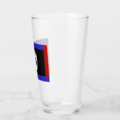 Voet Pride Vlag (Voetafdruk) Glas (Links)