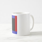 Voet Pride Vlag (Voetafdruk) Koffiemok (Voorkant rechts)