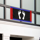 Voet Pride Vlag (Voetafdruk) Spandoek (Buitenkant Gebouw)
