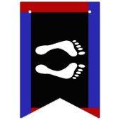 Voet Pride Vlag (Voetafdruk) Vlaggetjes (Derde vlag)