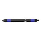 Voet Pride Vlag (Voetafdruk) Zwarte Inkt Pen (Voorkant)