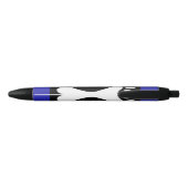Voet Pride Vlag (Voetafdruk) Zwarte Inkt Pen (Achterkant)
