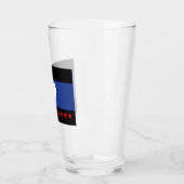 Voet trots vlag glas (Links)