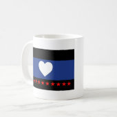 Voet trots vlag koffiemok (Voorkant links)