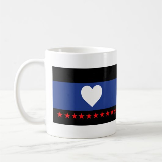 Voet trots vlag koffiemok (Links)
