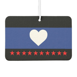 Voet trots vlag luchtverfrisser