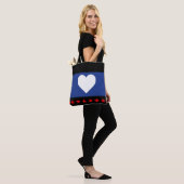 Voet trots vlag tote bag (Op model)
