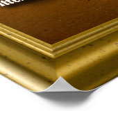 Voetafdruk-2 Poster (Hoek)