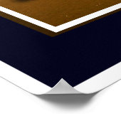 Voetafdruk-5 Poster (Hoek)