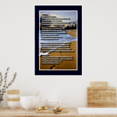 Voetafdruk-5 Poster (Keuken)