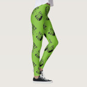 Voetafdruk Broek Green Leggings (Rechts)