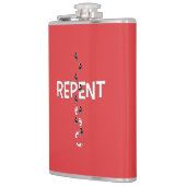 Voetafdruk crosspromoties heupfles (Links)